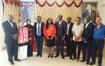 Le personnel de l'Ambassade