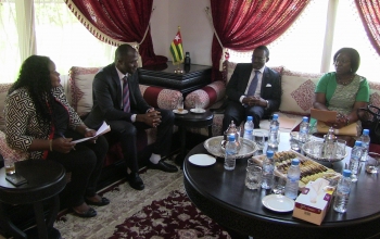 Accueil à l'Ambassade du Togo au Maroc