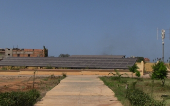 Projet de traitement d'eau couplé à un système de production et de stockage d'électricité photovoltaïque et d'énergie Eolienne