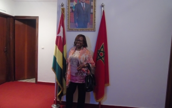 Mme ADAMBONOU-MENSAH Agathe, Secrétaire Générale de l’alliance pour la promotion du PAL