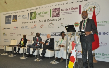 M. TCHODOU Samah Bawong, DEG/MME lors de la présentation