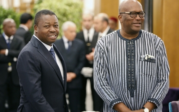 Le Président Togolais et Son Homologue du Burkin-Faso