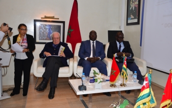 Monsieur Hassan Sentisssi El Idrissi, Monsieur Germain MEBA et Monsieur Tchakoura GNON