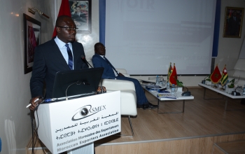 Monsieur Tchakoura GNON, lors de sa présentation
