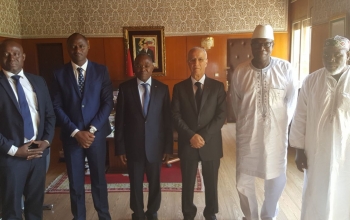 Rencontre du Ministre des habous et des Affaires Islamiques, Monsieur Ahmed Toufiq avec la délégation togolaise conduite par le Ministre Payadowa BOUKPESSI