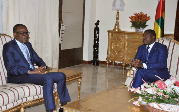 M. Serge N’Guessan, le Représentant-résident de la BAD au Togo