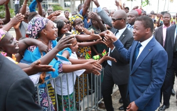 Faure E. Gnassingbé en visite d’amitié et de travail à Abidjan