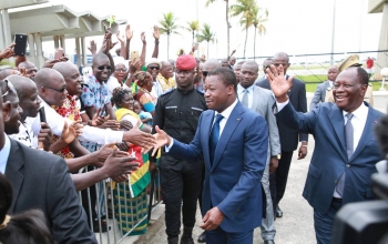 Faure E. Gnassingbé en visite d’amitié et de travail à Abidjan