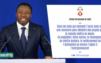 Message de vœux du président de la République, SEM Faure E. GNASSINGBE