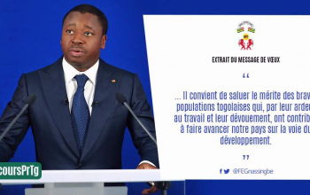 Message de vœux du président de la République, SEM Faure E. GNASSINGBE
