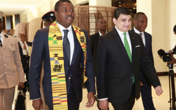 VISITE DE TRAVAIL DU CHEF DE L'ÉTAT À ACCRA