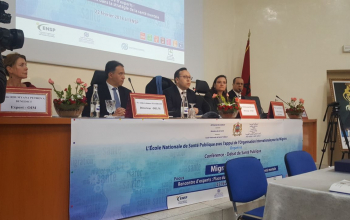 Monsieur Koudjo ADANOU a participé à la Conférence-Débat de Santé Publique sous le thème « Migrations et Santé »