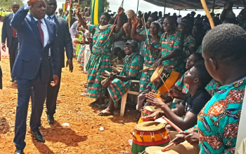 Inauguration du centre d'enfouissement technique de Zanguéra