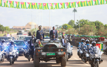 Un « excellent défilé militaire » pour marquer le 58ème anniversaire d’Indépendance du Togo