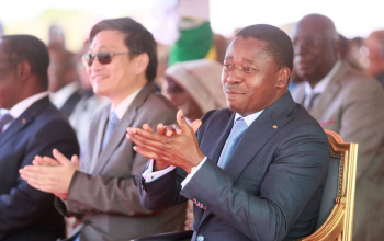 L'imposant siège du Parlement togolais