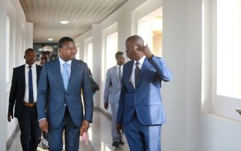 L'imposant siège du Parlement togolais