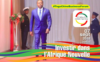 5 projets phares du PND 2018-2022 au cœur du 1er Business Forum Togo-Chine