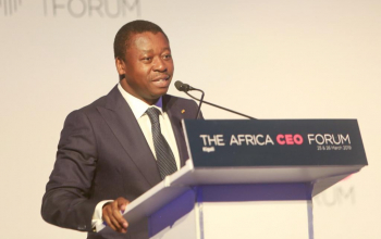 UN PANEL DE HAUT NIVEAU À AFRICA CEO FORUM SÉDUIT