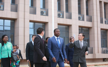 Inauguration du nouveau centre administratif des services de Lomé