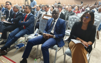 Le Chargé d'Affaires à la cérémonie de remise de diplômes de la 20ème promotion de l'IFD