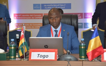 Monsieur Koudjo ADANOU, Chargé d'Affaires de l'Ambassade du Togo à Rabat
