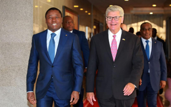 SEM Faure Essozimna Gnassingbé et le Gouverneur Phil Bryant