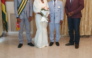 Monsieur HOEDEGBE Mawouto, et Mademoiselle JUOMPA Anne Berthe