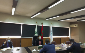 Monsieur Messan Amakoé KLUTSE, Chargé d’Affaires a.i. de l’Ambassade du Togo et Madame Latifa EL Bouabdellaoui, Directrice générale du CIDC