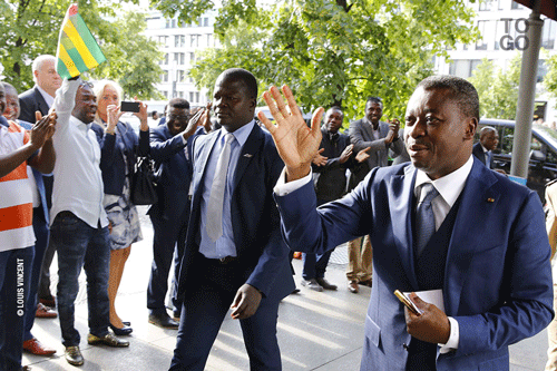  Faure Gnassingbé vendredi matin à Berlin 