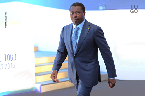  Le président Faure Gnassingbé 