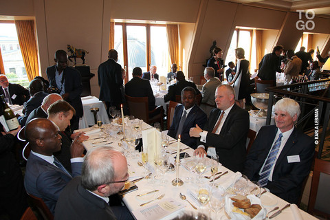  Faure Gnassingbé lors du dîner au Berlin Capital Club 