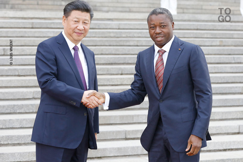  Xi Jinping et Faure Gnassingbé lundi à Pékin 