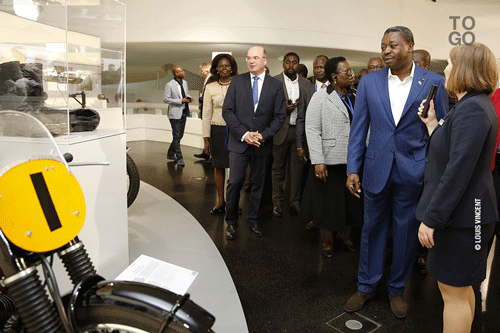  Faure Gnassingbé samedi au musée BMW de Munich 