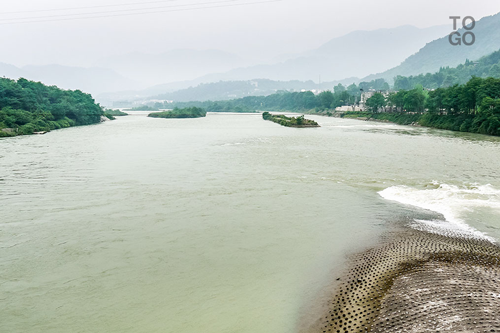  Aperçu du système d'irrigation sur la rivière Min 