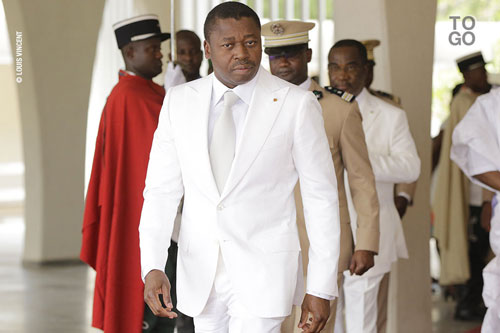  Le président Faure Gnassingbé mardi à Sarakawa 