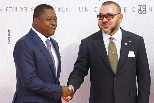  Faure Gnassingbé et le roi du Maroc mardi à Marrakech 