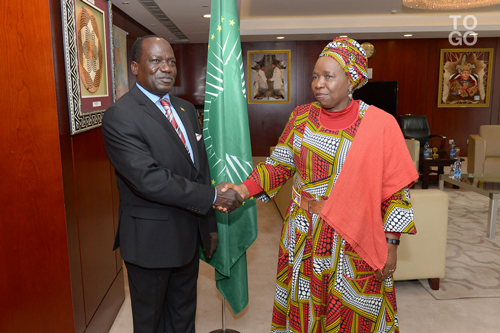  Sébadé Toba et Nkosazana Dlamini-Zuma 