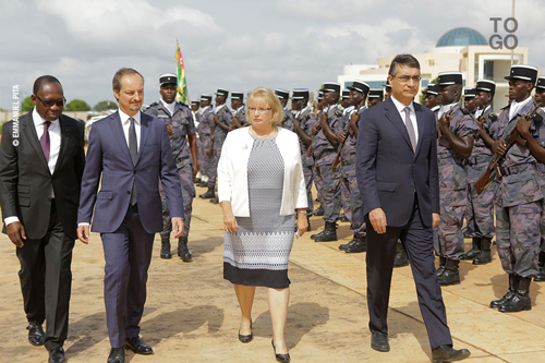  Arrivée des ambassadeurs vendredi à la présidence 