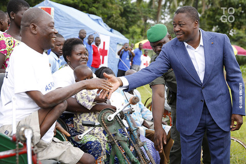 Faure Gnassingbé mardi à Pya