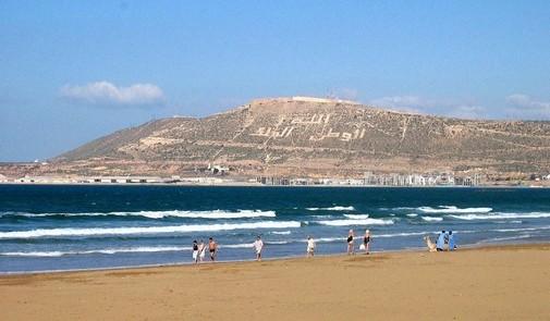 La plage d'Agadir | Archives